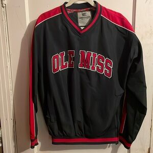 Colosseum Navy and Red Sweatshirt